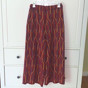 Free People Geometric sweater knit pants sz Sm